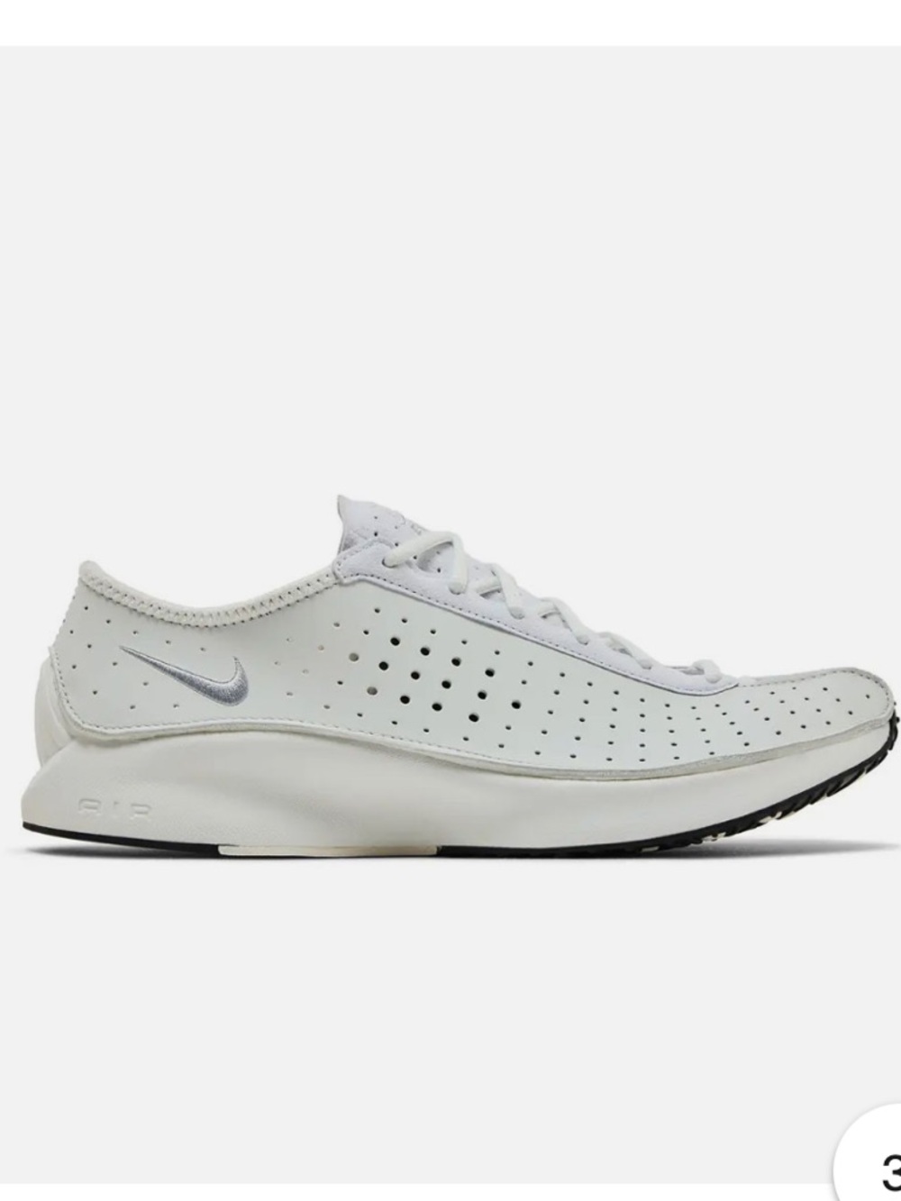 Nike Women's Air Superfly Running Shoe - Summit White/Metallic Silver